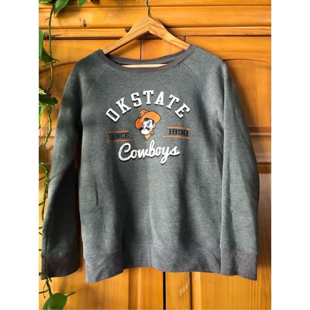 National Collegian OK STATE Cowboy Women’s Fleece Pullover Size S